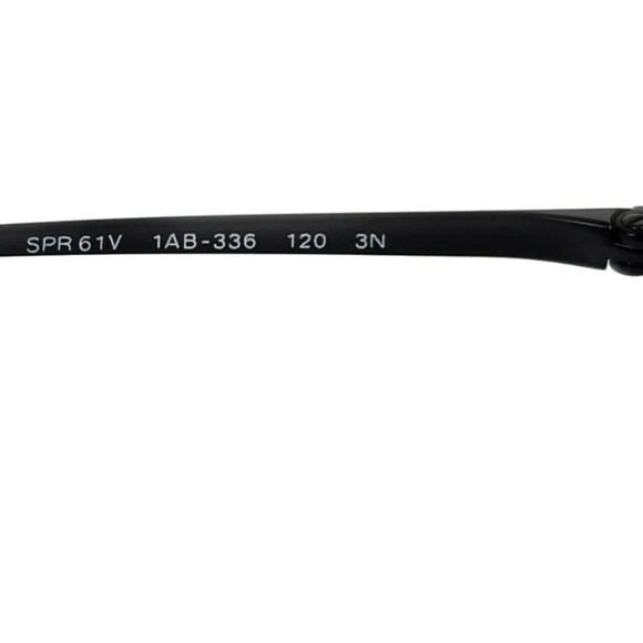 $390 Prada Rectangular Shield Sunglasses Blue Mirror Black Frame Lightweight NIB - Picture 13 of 16